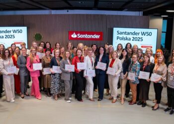 Spotkanie liderek przyszłości dzięki Santander W50 Polska 2025